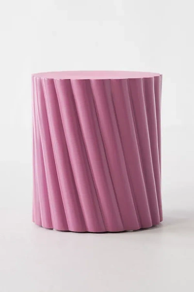 Anthropologie Solna Side Table In Purple