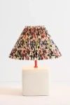 Anthropologie Sommer Ceramic Table Lamp In Multi
