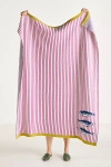 Anthropologie Sonnie Cotton Knit Throw Blanket