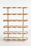 Anthropologie Sophia Tall Marble Bookcase