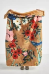 Anthropologie Sophie Printed Faux Fur Throw Blanket In Multi
