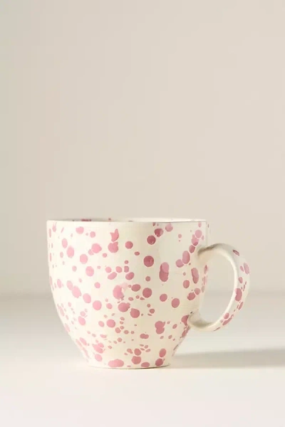 Anthropologie Splatter Portuguese Stoneware Mug