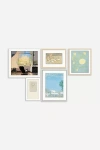Anthropologie Spring Scenes Gallery Wall Art, Set Of 5 In Multi