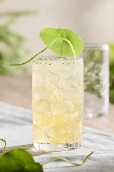 Anthropologie Stackable Acrylic Tumblers, Set Of 6