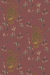 Anthropologie Stalking Tiger Traditional Wallpaper In Brown
