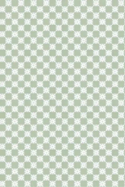 Anthropologie Stardust Checkerboard Wallpaper In Green