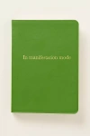 Anthropologie State Of Mind Softcover Journal In Green