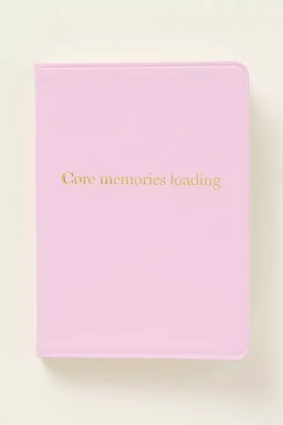 Anthropologie State Of Mind Softcover Journal In Pink