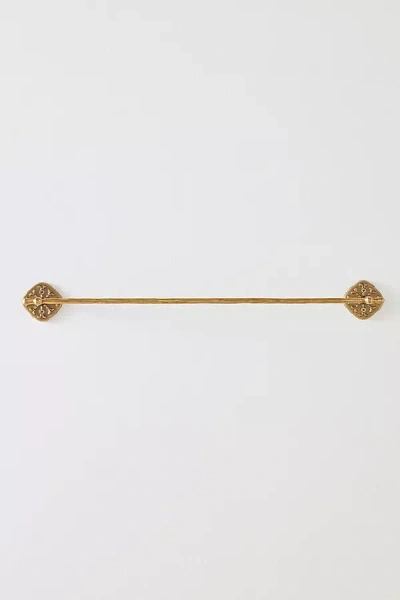 Anthropologie Stella Towel Bar In Brown