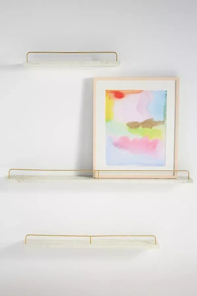 Anthropologie Stone Ledge Shelf In Multi