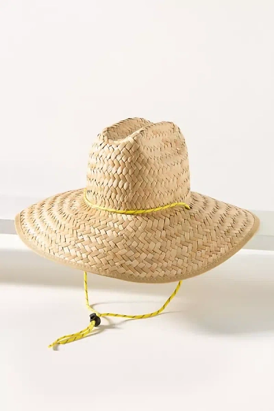 Anthropologie Straw Lifeguard Rancher In Neutral