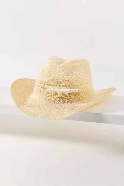 Anthropologie Straw Rancher Hat In Neutral