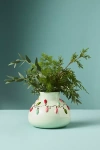 Anthropologie String Light Vase In White