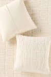 Anthropologie Striped Cotton Gauze Euro Sham