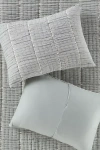Anthropologie Striped Cotton Gauze Shams, Set Of 2