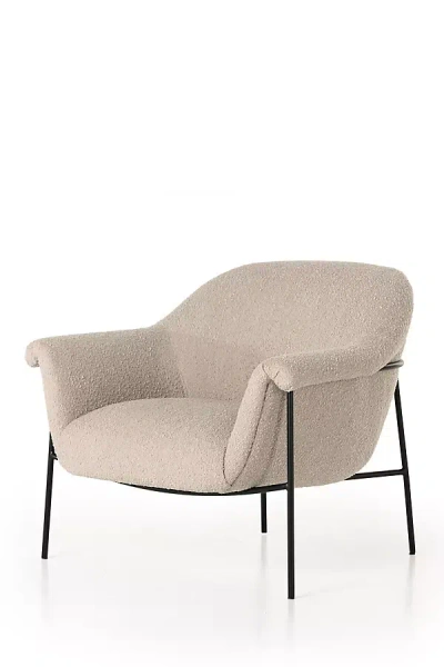 Anthropologie Suerte Performance Accent Chair In Neutral