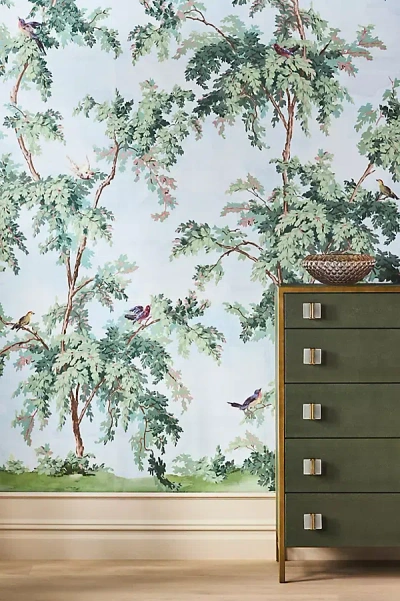 Anthropologie Suffolk Lane Chinoiserie Mural In Multi