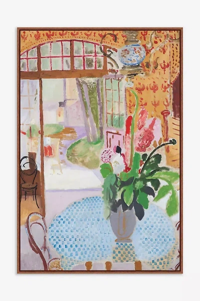 Anthropologie Summer Parlour Wall Art In Black