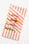 ANTHROPOLOGIE SUMMER SOIREE CREASE-FREE CLIPS, SET OF 4