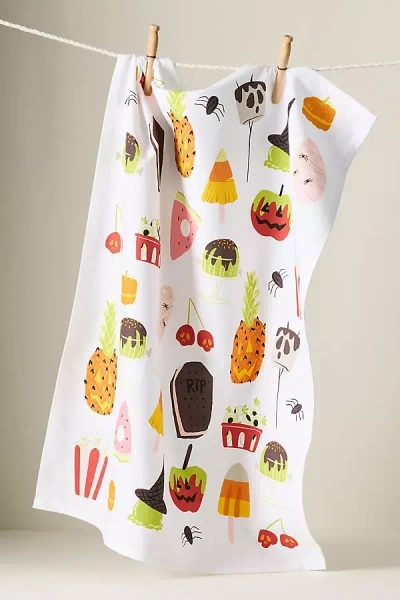 Anthropologie Summerween Dish Towel In Multi