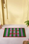Anthropologie Sur La Plage Striped Printed Doormat