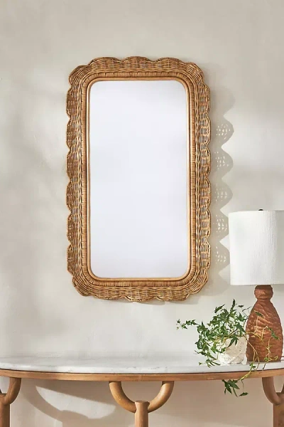 Anthropologie Sutton Mirror In Brown