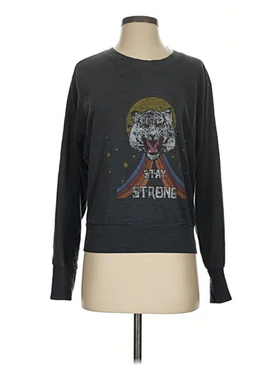 Pre-owned Anthropologie Sweatshirt In Gray