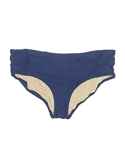 Pre-owned Anthropologie Swimsuit Bottoms In Blue