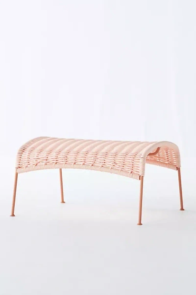 Anthropologie Tabachín Ottoman In Pink