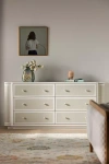 Anthropologie Tabitha Lacquer Six-drawer Dresser