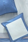 Anthropologie Tales Cotton Slub Printed Euro Sham