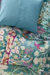 Anthropologie Paradise Organic Cotton Sateen Floral Printed Euro Sham