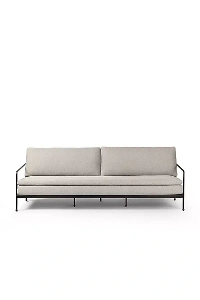 Anthropologie Tally Outdoor Sofa In Gray