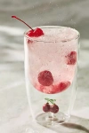 Anthropologie Talullah Double-walled Glass Tumbler In Pink