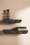 Anthropologie Tamara Floating Burl Shelf
