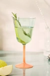 Anthropologie Tandy Wine Glass In Transparent