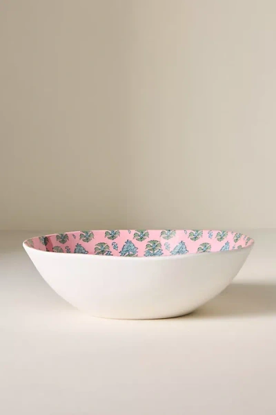 Anthropologie Tangier Oasis Melamine Bowl In Blue