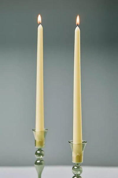 Anthropologie Taper Candles, Set Of 2 In Neutral
