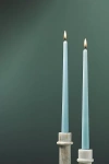 Anthropologie Taper Candles, Set Of 2 In Blue