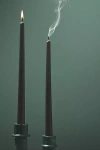 Anthropologie Taper Candles, Set Of 2 In Black