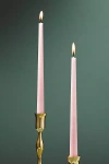Anthropologie Taper Candles, Set Of 2 In Pink
