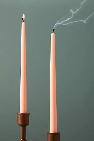 Anthropologie Taper Candles, Set Of 2 In Brown