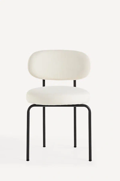 Anthropologie Tashi Dining Chair In White