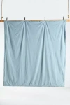Anthropologie Taylor Organic Cotton Percale Embroidered Duvetu200b In Blue