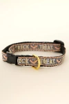 Anthropologie The Bistro Tile Cat Collar: Halloween Edition In Multi