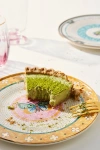 Anthropologie Garden Tile Canape Plate In Pink