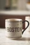 Anthropologie The Bistro Tile Stoneware Mug: Jetsetter Edition