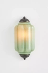 Anthropologie Eloise Glass Flush Sconce In Animal Print