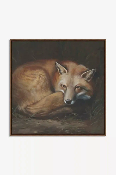 Anthropologie The Fox's Dream Wall Art