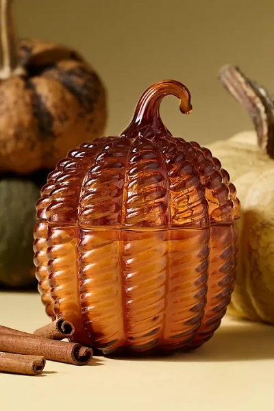 Anthropologie The Gather Candle By  Figural Edition: Pumpkin Sweet Vanilla